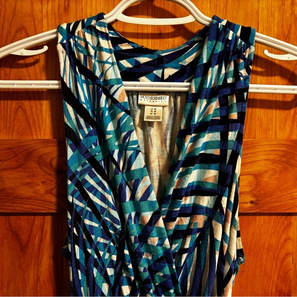 Motherhood Maternity Medium Size Sleeveless Maxi Dress - Picture 2 of 6